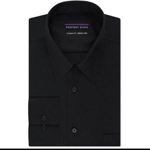 Brand New Geoffrey Beene Black Dress Shirt
